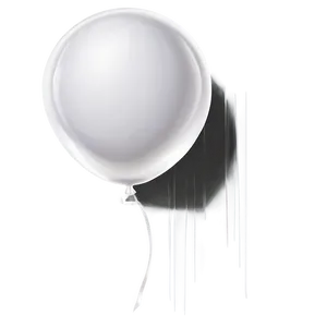 White Balloon Clipart PNG Urm