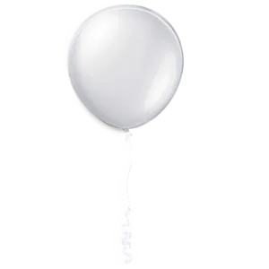 White Balloon For Design PNG Bsc PNG