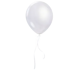 White Balloon For Design PNG Voi PNG