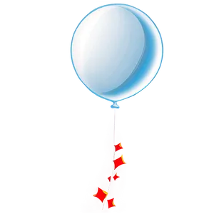 White Balloon Icon PNG 06212024 PNG