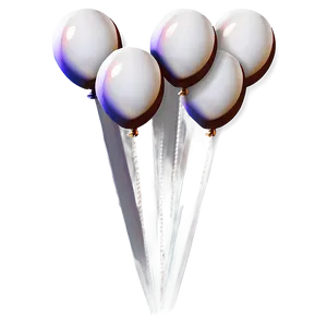 White Balloon Icon PNG 06212024 PNG
