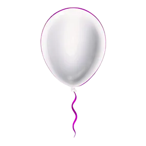 White Balloon Icon PNG Exj52 PNG