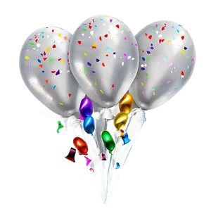 White Balloons For Party PNG Xoo28 PNG