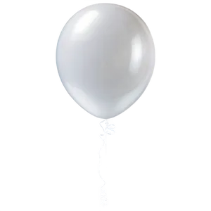 White Balloons Invitation PNG Ueg PNG