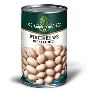 White Beans Can Png Ygy44 PNG image