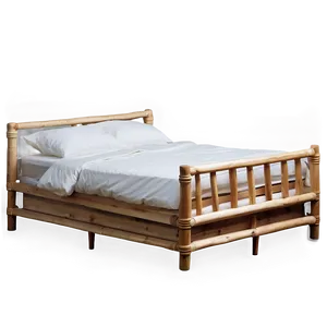 White Bed C PNG image