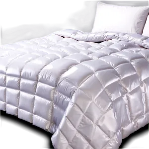White Blanket For Bed PNG Hpy