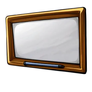 White Board Clipart Png 06132024 PNG image