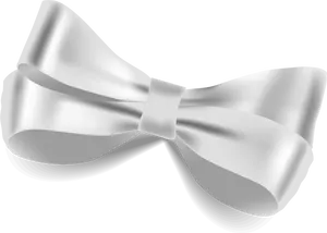 White Bow Tie Graphic PNG image