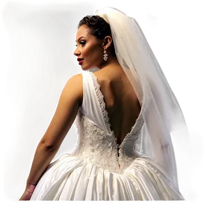 White Bridal Dress Dream Png 17 PNG image