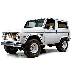 White Bronco PNG Vbr PNG