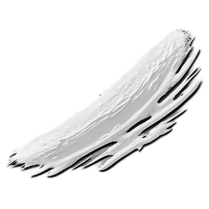 White Brush Stroke Border PNG Xbp97 PNG