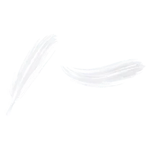 White Brush Stroke For Logos PNG Knj