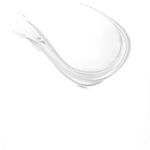 White Brush Stroke Splash PNG 44