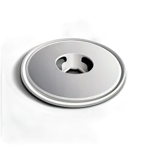 White Button For Designers PNG 06272024