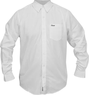 White Button Up Shirtwith Pocket PNG image