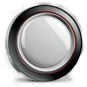 White Button With Gloss Effect PNG 89 PNG