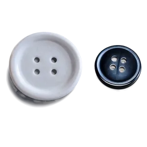 White Button With Shadow Png 06272024 PNG image