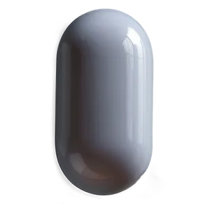 White Capsule 3d Model PNG 25 PNG