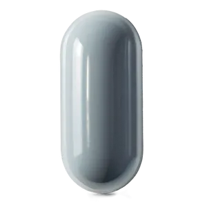 White Capsule On White Background PNG 32