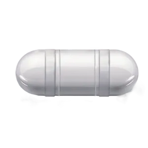White Capsule Vector PNG 7