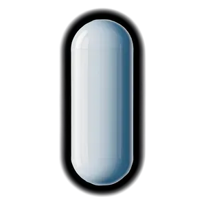 White Capsule With Shadow PNG Onu99 PNG