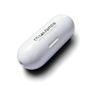 White Capsule With Text PNG Wyo10 PNG