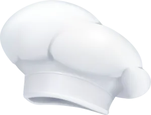 White Chef Hat Isolated PNG image