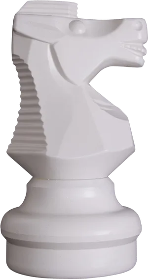 White Chess Knight Piece