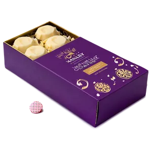 White Chocolate Assortment Box Png Tqc PNG image