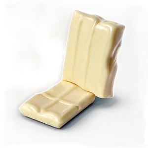 White Chocolate Square PNG Hyl