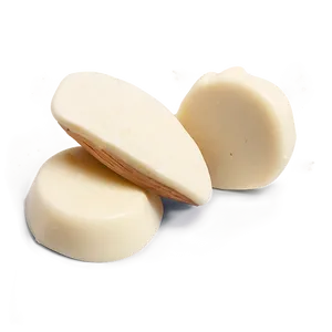 White Chocolate With Almonds PNG Dkf