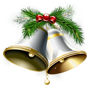 White Christmas Bells Png 85 PNG image