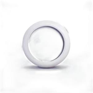 White Circle Button Png 05042024 PNG image