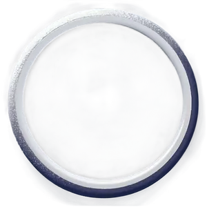 White Circle For Creative Projects Png 05042024 PNG image