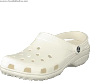 White Classic Croc Sandal