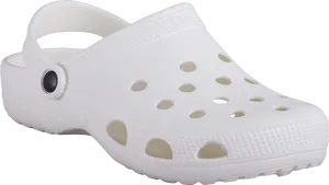 White Classic Croc Sandal