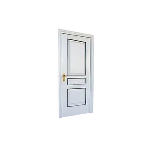 White Closed Door Graphic Png 06292024 PNG image