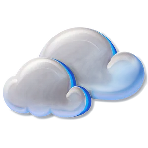 White Cloud Icon PNG 89