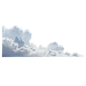 White Cloud Outline Png Xqg60 PNG image