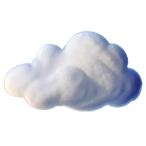 White Cloud With Sunlight Png 2 PNG image