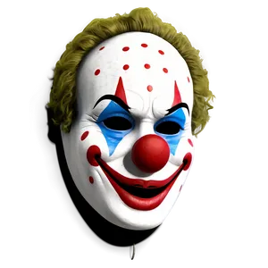 White Clown Mask PNG 79