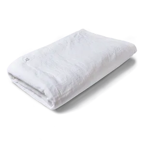 White Cotton Blanket Png 06282024 PNG image