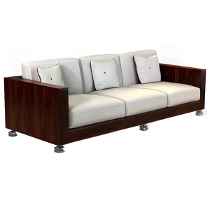 White Couch For Office PNG Bgc53 PNG