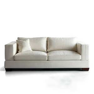 White Couch In Modern Decor PNG 06212024 PNG