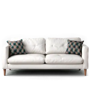 White Couch In Scandinavian Decor PNG 06212024 PNG