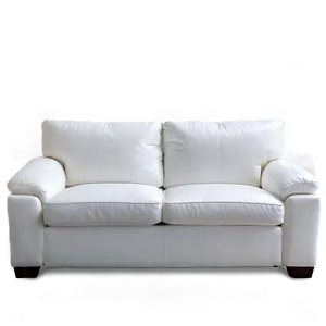 White Couch With Adjustable Headrest PNG Lav7 PNG