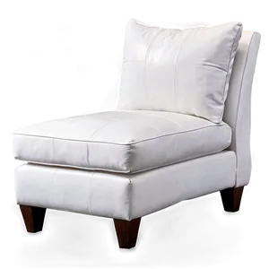 White Couch With Ottoman PNG 30