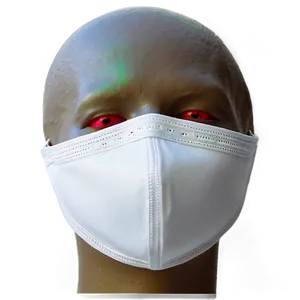 White Covid Mask Png 06122024 PNG image