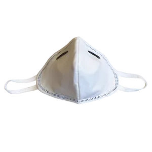 White Covid Mask Png 06122024 PNG image